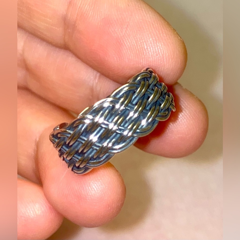 Men’s ring. Unisex. Sterling silver. Brand new